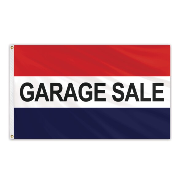 Global Flags Unlimited Garage Sale Message Flag 3'x5' Standard Flag 204620